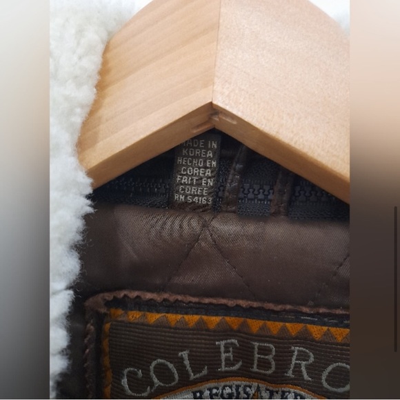 🚨🚨SOLD🚨🚨Vintage 90's Men's Aviator Style Jacket - Picture 6 of 12